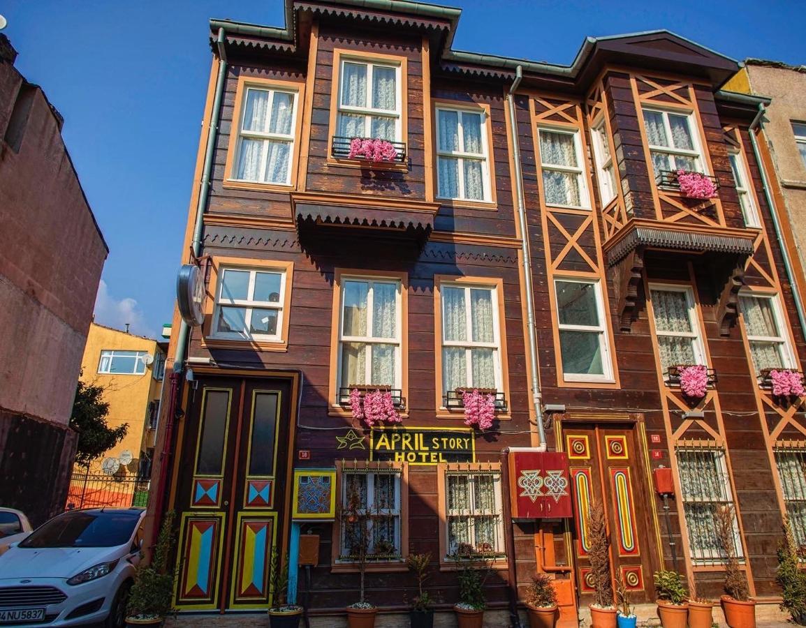 April Hotel Istanbul Eksteriør billede