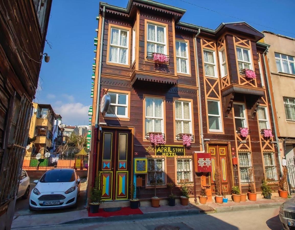April Hotel Istanbul Eksteriør billede
